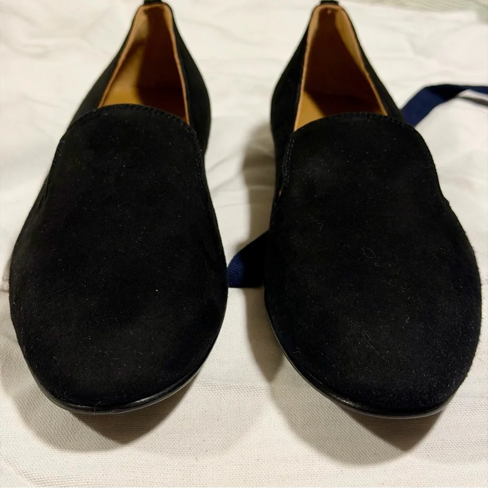 NWOT Margaux ‘The Loafer’ in Black Suede Size 5.5 Narrow Width